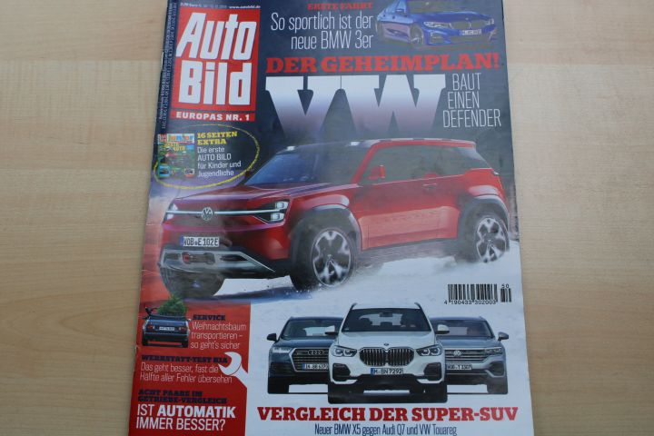 Deckblatt Auto Bild (50/2018)